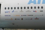 A pic of the airlines whol ordered the A380.  Actually its a bit dated as both FedEx and UPS have since cancelled their orders.