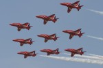 Highlight for Album: Royal Air Force Red Arrows
