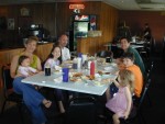 The gang at "The Hole in the Wall"