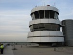 Duseldorf (DUS) ground control tower, taken from the public observation deck