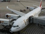Emerits A330 getting ready for the return flight to Dubai