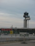 Duseldorf (DUS) control tower, taken from the public observation deck