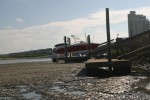 canal at low tide
