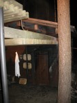 The sauna... ~100degC inside!