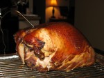 Smoked turkey - the finished product