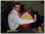 Brian & his 2 best friends...Popcorn & Beer