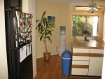 Kitchen View from doorway in Dining Room
